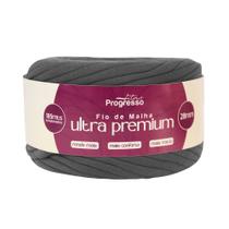 Fio de malha ultra premium fm028 28mm cor 2070 cinza elefante 185 metros