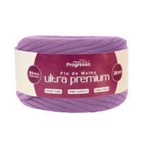 Fio de malha ultra premium fm028 28mm cor 245 lilás 185 mts