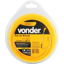 Fio De Nylon 1,8mm X 100M Redondo Vonder