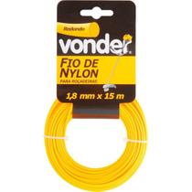 Fio de Nylon 1,8mm x 15m Redondo Vonder Unica