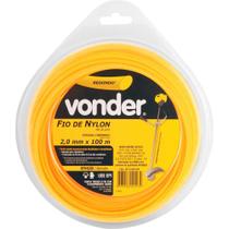 Fio De Nylon 2,0mm X 100M Redondo Vonder Fio De Nylon 2,0mm X 100M Redondo Vonder