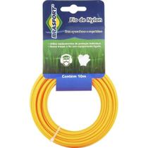 Fio de Nylon 2,4mm com 10m para Roçadeira Brasfort