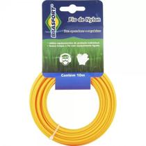 Fio de Nylon 2,4mm x 10m Para Roçadeira - Brasfort Fio de Nylon 2,4mm x 10m Para Roçadeira - Brasfort