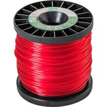 Fio de Nylon 2,7 mm x 308 m, Vermelho Perfil Redondo, 2 kg, 7169, Ekilon Grass OstenVonder Fio de Nylon 2,7 mm x 308 m, Vermelho Perfil Redondo, 2 kg, 7169, Ekilon Grass OstenVonder