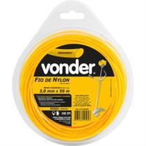 Fio de Nylon 3,00mm X 50 Metros Redondo - 3373300050 - VONDER Fio de Nylon 3,00mm X 50 Metros Redondo - 3373300050 - VONDER