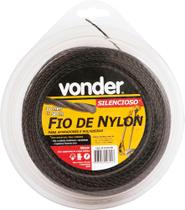 Fio De Nylon 3,0mmx50m Silencioso Para Roçadeiras E Aparador Fio De Nylon 3,0mmx50m Silencioso Para Roçadeiras E Aparador