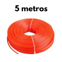 Fio de Nylon 3mm para Roçadeira Formato Quadrado (5, 10, 20 ou 50 Metros)