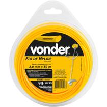 Fio De Nylon 3mm x 50m Redondo Vonder Fio De Nylon 3mm x 50m Redondo Vonder