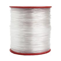 Fio de Nylon Incolor 1.0mm Multiuso Pesca Artesanato Aproximadamente 108 Metros Fio de Nylon Incolor 1.0mm Multiuso Pesca Artesanato Aproximadamente 108 Metros