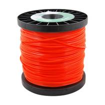 Fio de Nylon para Aparador de Grama Laranja Quadrado 3,0mm 2.0kg Ekilon Fio de Nylon para Aparador de Grama Laranja Quadrado 3,0mm 2.0kg Ekilon