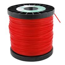 Fio de Nylon para Aparador de Grama Vermelho 3,0mm 500g Ekilon Fio de Nylon para Aparador de Grama Vermelho 3,0mm 500g Ekilon