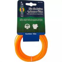 Fio de Nylon para Aparadores e Roçadeiras 1,6mm x 10m - Brasfort Fio de Nylon para Aparadores e Roçadeiras 1,6mm x 10m - Brasfort