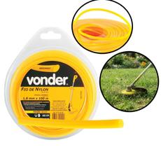 Fio De Nylon Para Roçadeira 100m Redondo Vonder -