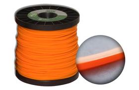 Fio de Nylon para Roçadeira 3,00MM com 232MT tipo Quadrado Laranja - EKILON GRASS.