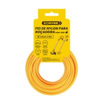 Fio De Nylon Para Roçadeira 3mm X 15m Jardinagem Fio De Nylon Para Roçadeira 3mm X 15m Jardinagem