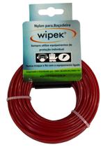 Fio de Nylon para Roçadeira REDONDO Esp 2,4 mm Wipek Rolo Fio de Nylon para Roçadeira REDONDO Esp 2,4 mm Wipek Rolo
