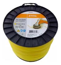 Fio de Nylon Quadrado 3,0mm Rolo Com 312mts Stihl