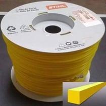 Fio de Nylon Quadrado 3,0mm Rolo Com 312mts Stihl Fio de Nylon Quadrado 3,0mm Rolo Com 312mts Stihl