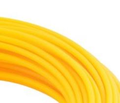 Fio De Nylon Redondo 1,8mm 200 Mts,cor Laranja,verde,ou Amar