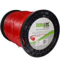 Fio de nylon redondo 2,7 mm x 360 metros para aparadores e roçadeiras - HD PRO - Duraline