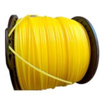 Fio De Nylon Roçadeira Corte Grama 3mm x 300m Amarelo Redondo Original Stihl 00009303624