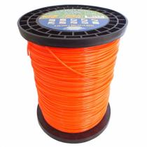 Fio de Nylon Rolo 2kg com 317 Metros - Redondo 2,70mm - Cor Laranja - Spin Linha Premium Fio de Nylon Rolo 2kg com 317 Metros - Redondo 2,70mm - Cor Laranja - Spin Linha Premium