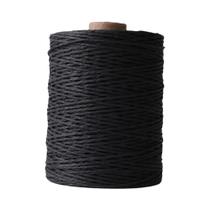 Fio De Palha De Ráfia Natural 280-300m/Rolo Para Tricô Crochê DIY Acessórios Artesanais De Verão