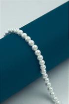 Fio de Pérola de Vidro Branca 6mm - Ideal para Semijoalheria e Artesanato Fio de Pérola de Vidro Branca 6mm - Ideal para Semijoalheria e Artesanato