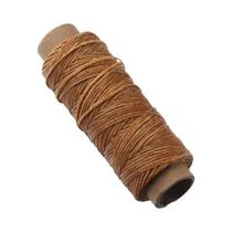 Fio De Poliéster Encerado Plano 1mm 50 Jardas 150D Para Artesanato Em Couro, Encadernação, Costura