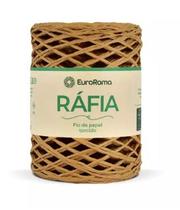 Fio de Ráfia Torcido EuroRoma 100 Mts 50gr Cor 1110 Bege Fio de Ráfia Torcido EuroRoma 100 Mts 50gr Cor 1110 Bege