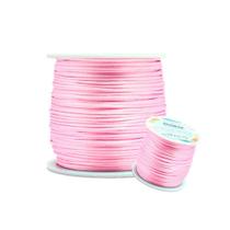 Fio de Seda 1.0 mm Cordão Rabo de Rato Rosa 100 Metros OEM Fio de Seda 1.0 mm Cordão Rabo de Rato Rosa 100 Metros OEM