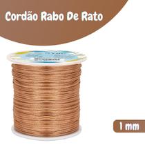 Fio De Seda Caramelo - Cordão Rabo De Rato 1mm - Nybc
