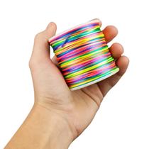 Fio De Seda Multicolorido - Cordão Rabo De Rato 1mm - Nybc