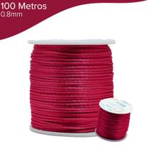 Fio De Seda Pink Claro - Cordão Rabo De Rato 0.8mm - Nybc