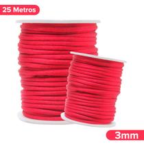 Fio De Seda Pink Claro - Cordão Rabo De Rato 3mm - Nybc