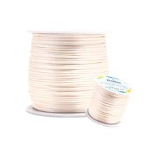Fio de Seda Rabo de Rato 1.0 mm 1 e 0 mm Bege Natural Nº 296 Rolo 100 Metros OEM Fio de Seda Rabo de Rato 1.0 mm 1 e 0 mm Bege Natural Nº 296 Rolo 100 Metros OEM