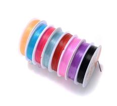 Fio de Silicone 0.6mm com 100 Metros Sortido para Bijuteria