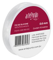 Fio de Silicone 0,6mm Artepunto - Rolo 10 metros (artesanato e bijuteria)