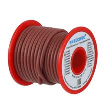 Fio de silicone BNTECHGO 14 AWG 25 pés de cobre flexível marrom