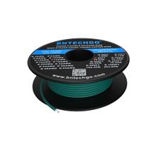 Fio de silicone BNTECHGO 14 AWG 50 pés verde flexível trançado
