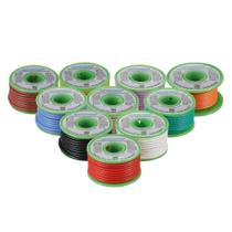Fio de silicone BNTECHGO 16 AWG 10 cores 7,6 m cada 25 pés Fio de silicone BNTECHGO 16 AWG 10 cores 7,6 m cada 25 pés