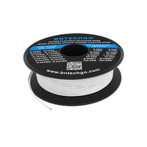 Fio de silicone BNTECHGO 18 AWG 250 pés de cobre flexível branco