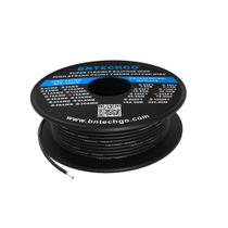 Fio de silicone BNTECHGO 18 AWG 250 pés de cobre flexível preto