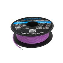 Fio de silicone BNTECHGO 18 AWG 250 pés de cobre flexível roxo