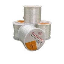 Fio de Silicone P/ Bijuterias Alta Resistencia 0.6mm - 100m, Pulseira, Corrente, Colar, Acessorios