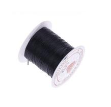 Fio de Silicone para Mega Hair - 10 Rolos - Preto 58 mt