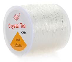 Fio De Silicone Pulseiras Biju 100 Metros Super Resistente