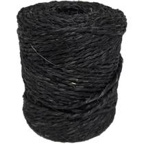 Fio de Sisal 2,5mm Preto Nero 80 Metros - Z0902023100 - SISALSUL Fio de Sisal 2,5mm Preto Nero 80 Metros - Z0902023100 - SISALSUL