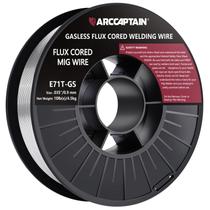Fio de Solda ARCCAPTAIN E71T-GS - Núcleo de Fluxo 0,8mm - 4,5kg Fio de Solda ARCCAPTAIN E71T-GS - Núcleo de Fluxo 0,8mm - 4,5kg