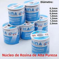 Fio De Solda De Estanho 450 100 50g CF-10 Fluxo De Soldagem Limpo Com Resina 05 06 08 10 12 15 20mm